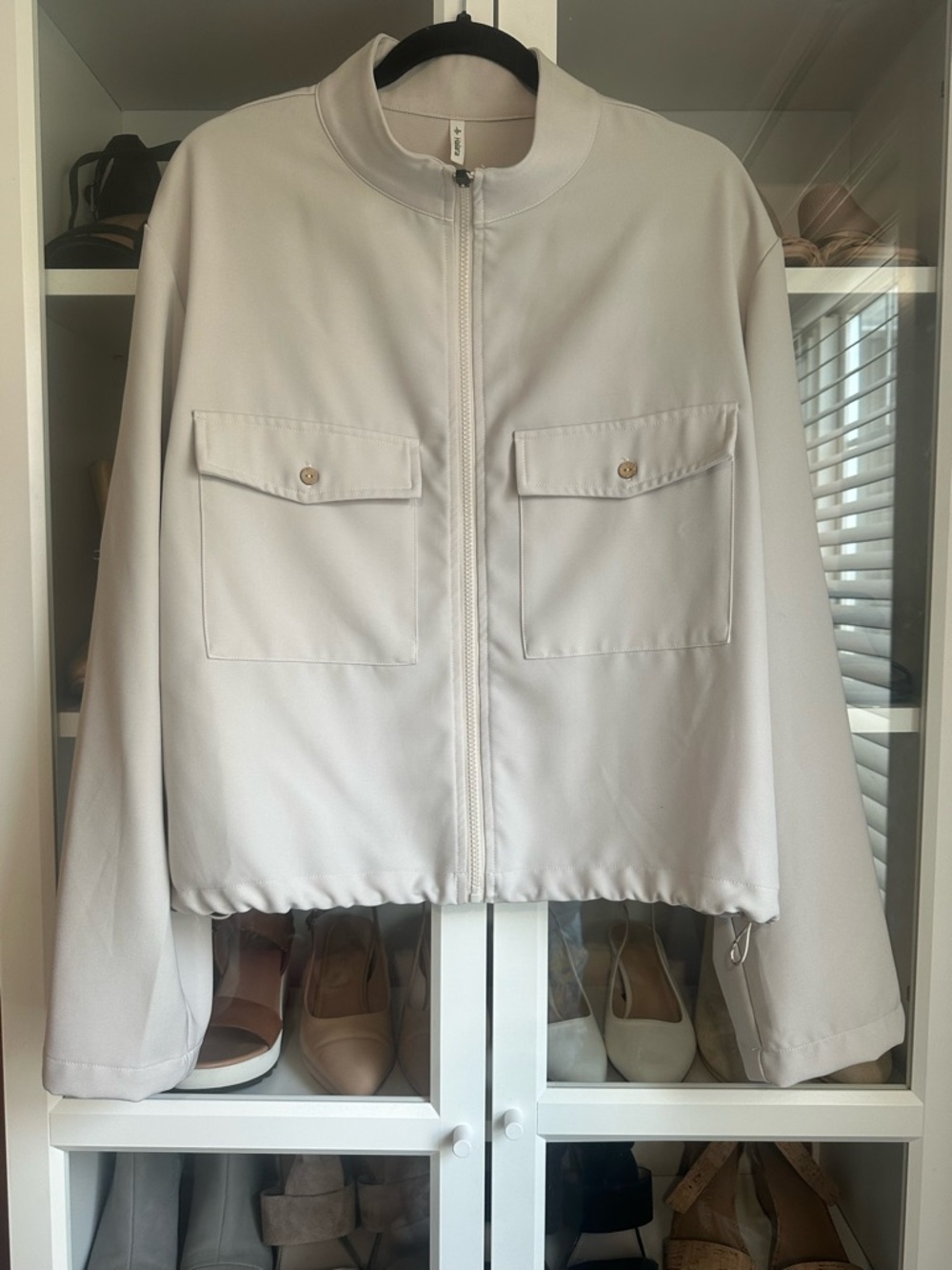 Halara Light Weight Zip-Front Utility Jacket XL